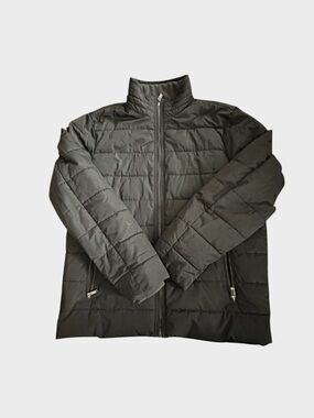 Weatherproof Men's black Quilted Puffer Jacket size large